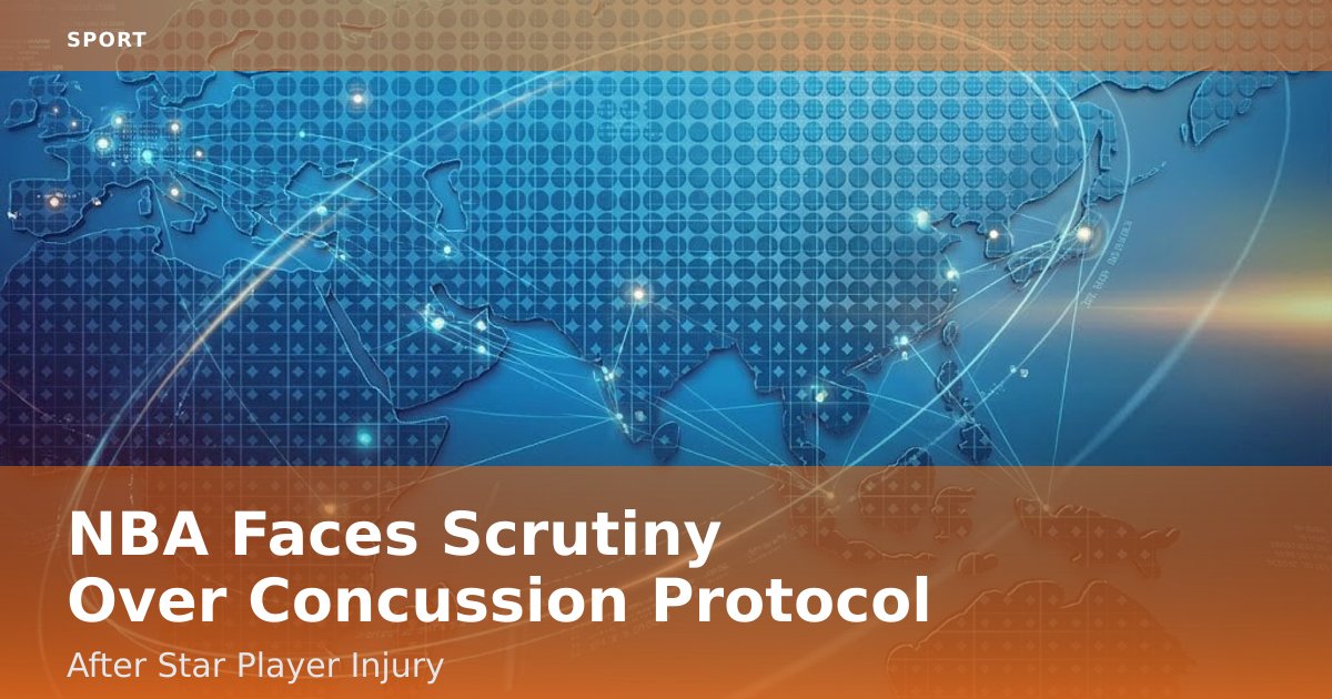 NBA Faces Scrutiny Over Concussion Protocol After Star Player Injury