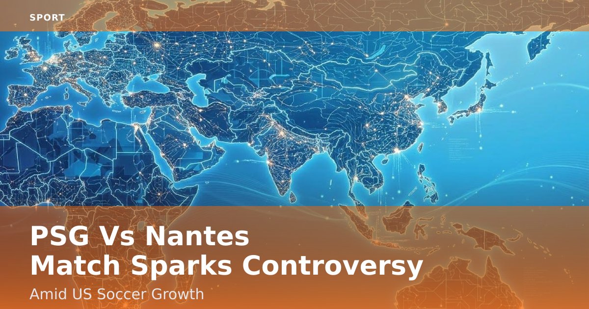 PSG Vs Nantes Match Sparks Controversy Amid US Soccer Growth