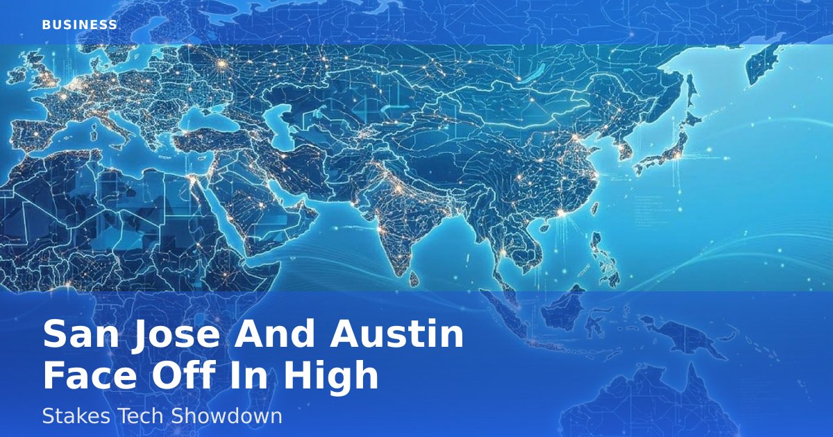San Jose And Austin Face Off In High-Stakes Tech Showdown