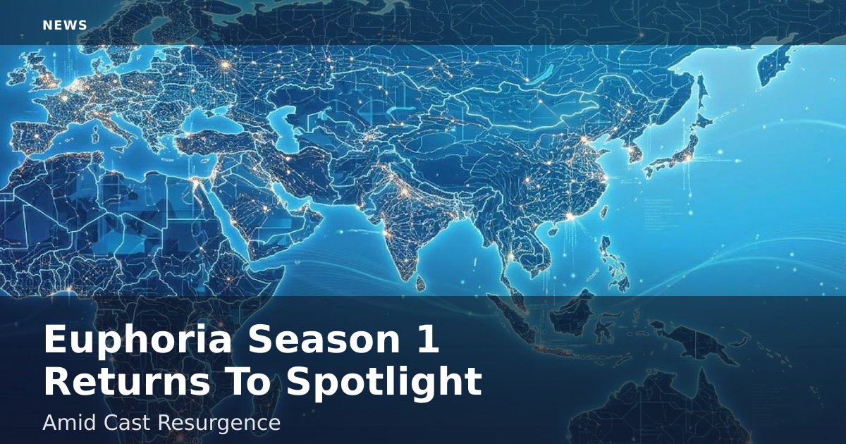 "Euphoria" Season 1 Returns To Spotlight Amid Cast Resurgence