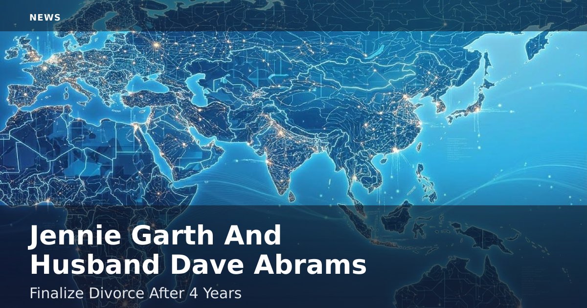 Jennie Garth And Husband Dave Abrams Finalize Divorce After 4 Years