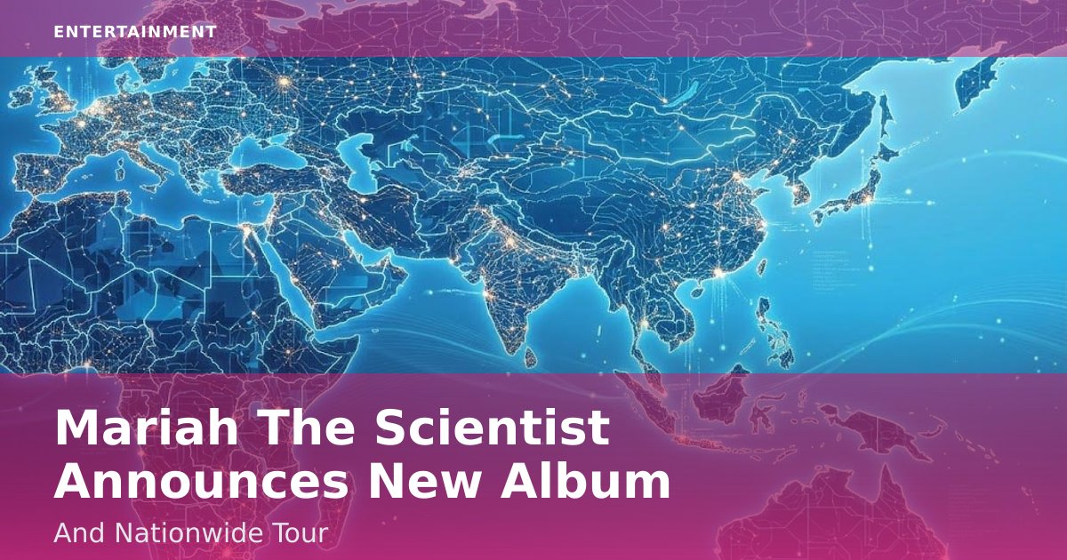Mariah The Scientist Announces New Album And Nationwide Tour