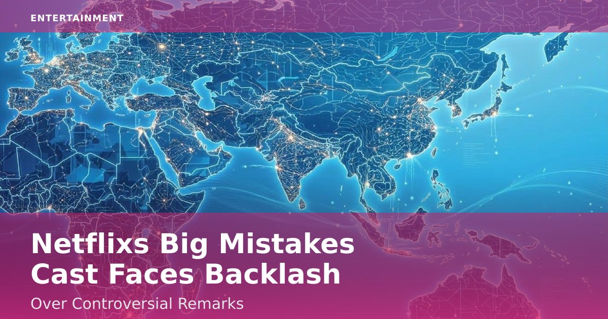 Netflix's 'Big Mistakes' Cast Faces Backlash Over Controversial Remarks