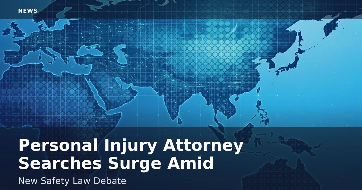 Personal Injury Attorney Searches Surge Amid New Safety Law Debate