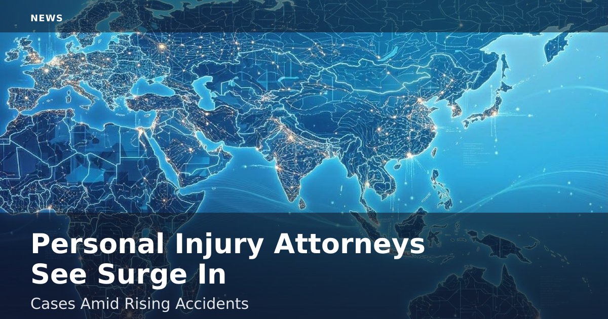 Personal Injury Attorneys See Surge In Cases Amid Rising Accidents