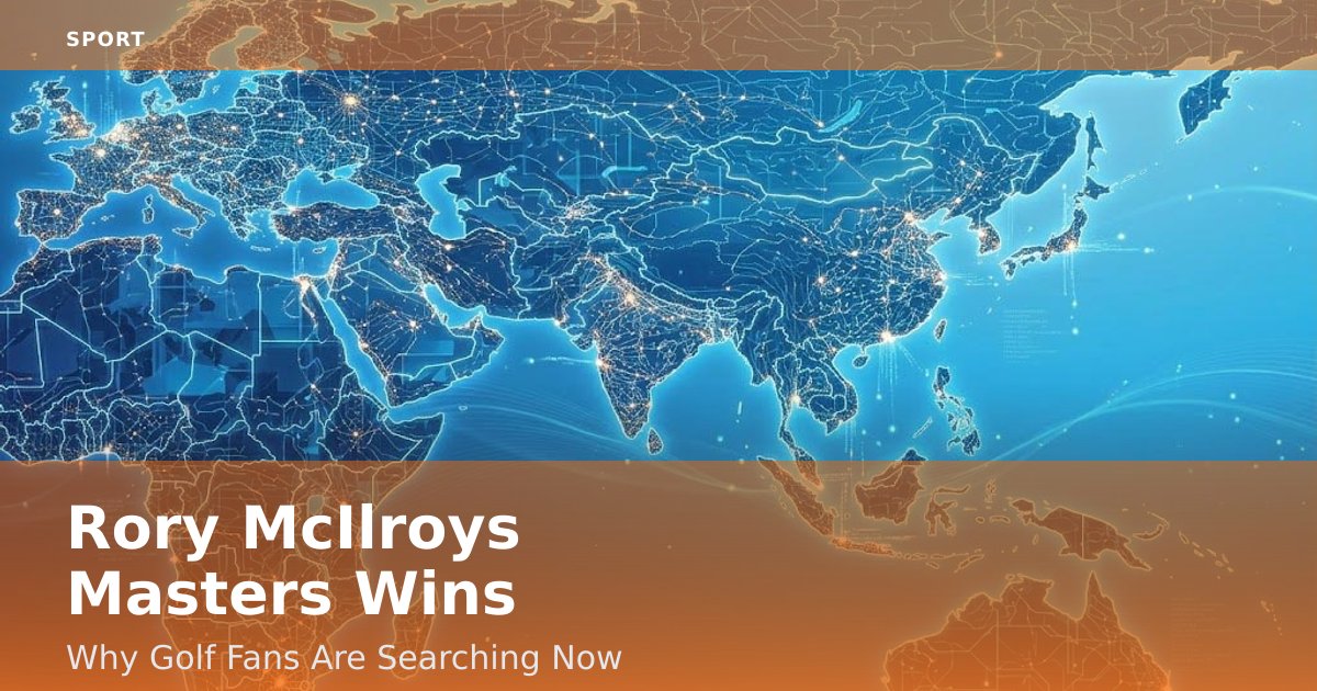 Rory McIlroy's Masters Wins: Why Golf Fans Are Searching Now