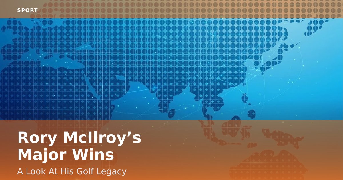 Rory McIlroy’s Major Wins: A Look At His Golf Legacy