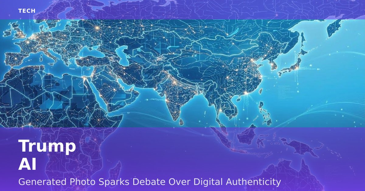 Trump AI-Generated Photo Sparks Debate Over Digital Authenticity